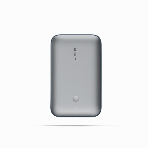 Aukey PB-Y57 Spark Mini 20000mAh Compact Fast Charging Power Bank with 20W PD (Grey)