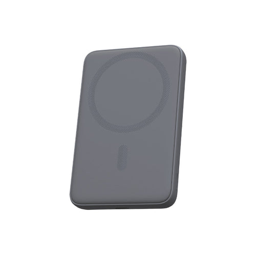 Aukey PB-MS03 MagFusion Slim 5000mAh Magnetic Wireless Charging Power Bank (Storm Gray)