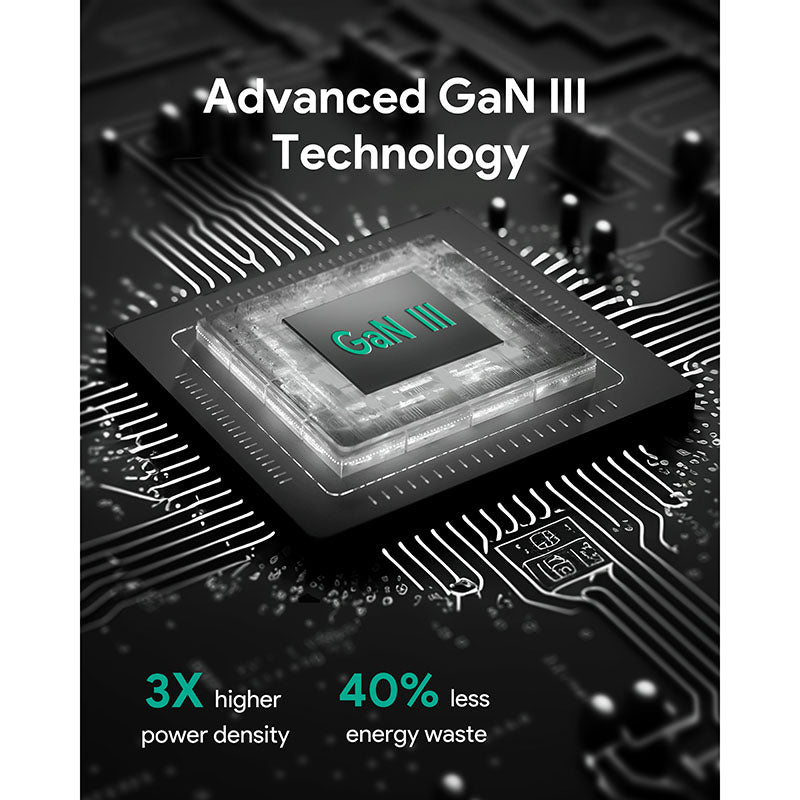 Aukey PA-C2 Comet 45W Fast Charging Wall Charger with GaN Technology - Gray