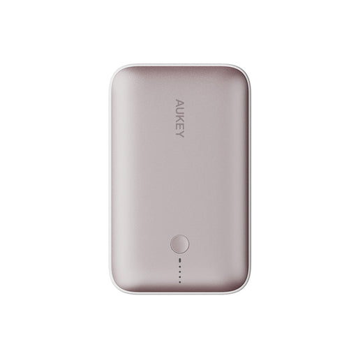 Aukey PB-Y57 Spark Mini 20000mAh Compact Fast Charging Power Bank with 20W PD (Desert Gold Titanium)