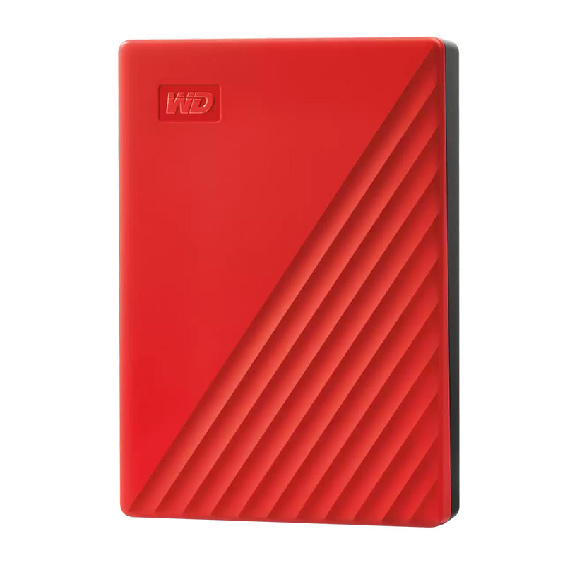 WD My Passport 5TB HDD (Red)