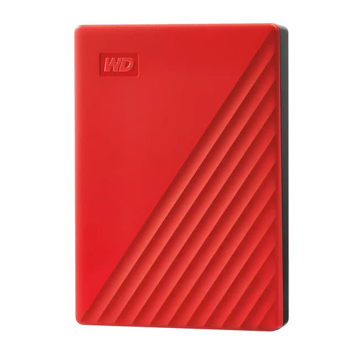 WD My Passport 5TB HDD (Red)