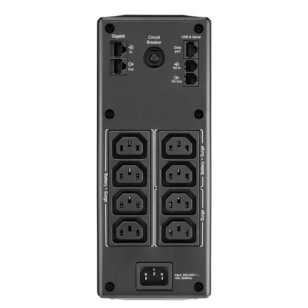 APC BR1300MI Back UPS Pro BR 1300VA 8Outlets AVR LCD Interfa
