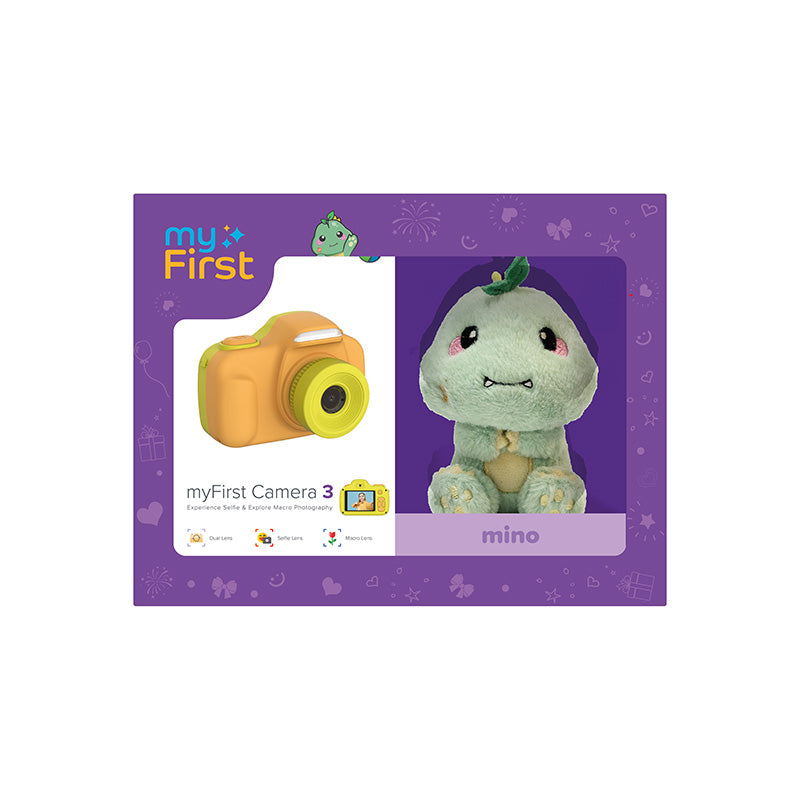 myFirst Camera 3 Gift Set 2024 (Yellow)
