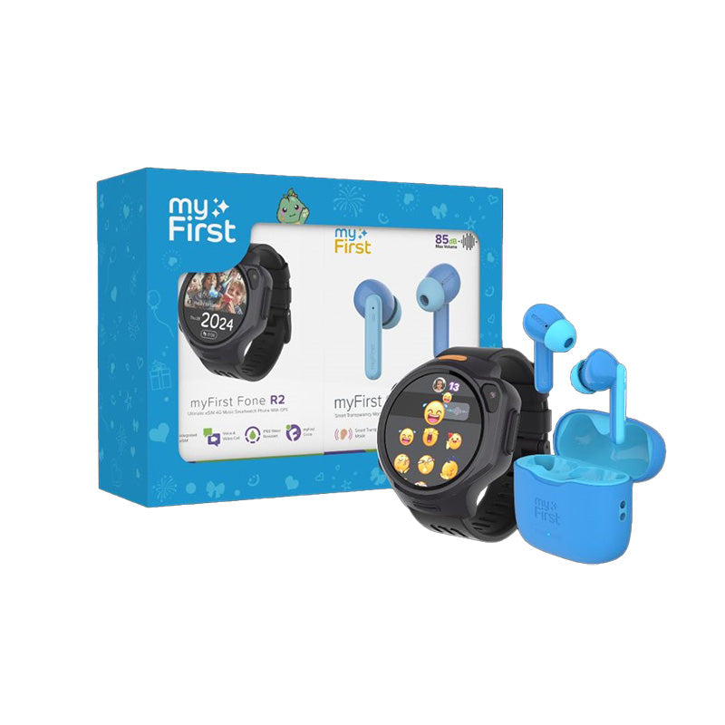 myFirst Fone R2 Gift Set (Acai Purple) with CareBuds