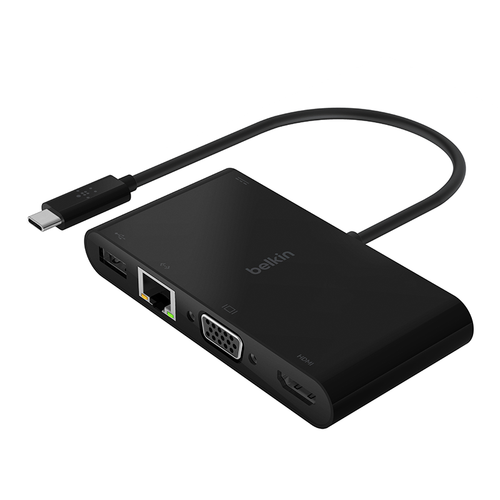 Belkin AVC004btBK USB-C Multimedia + Charge Adapter 100W