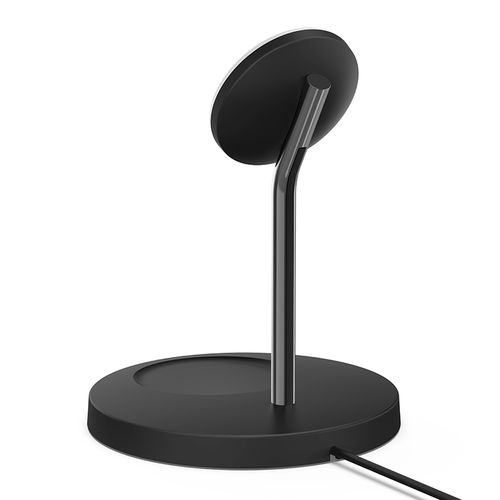 Belkin WIZ010myBK BoostCharge Pro 2in1 Wireless Charger Stand with MagSafe 15W + adapter (Black)