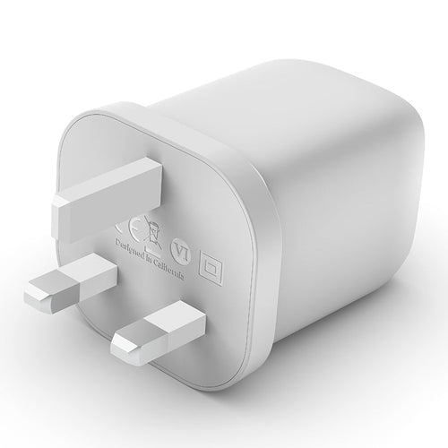 Belkin WCH013myWH BoostCharge Pro Dual USB-C GaN Wall Charger with PPS 65W