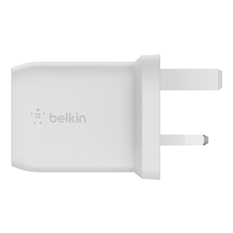 Belkin WCH013myWH BoostCharge Pro Dual USB-C GaN Wall Charger with PPS 65W
