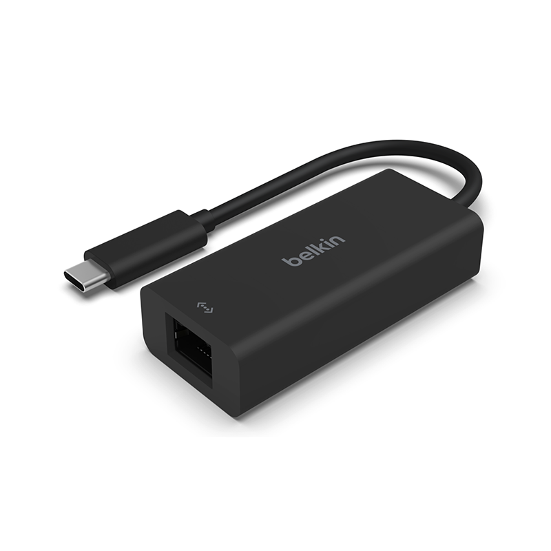 Belkin INC012btBK Connect USB-C to 2.5Gb Ethernet Adapter