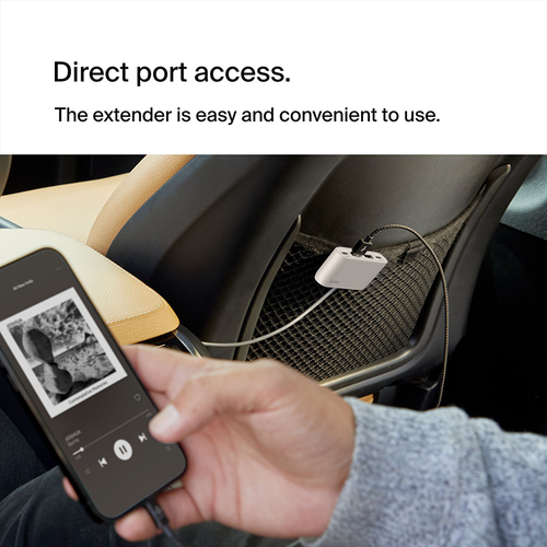 Belkin BUZ001BT2MBKB7 BoostCharge 4-Port USB Power Extender