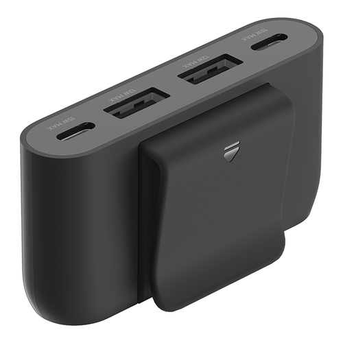 Belkin BUZ001BT2MBKB7 BoostCharge 4-Port USB Power Extender