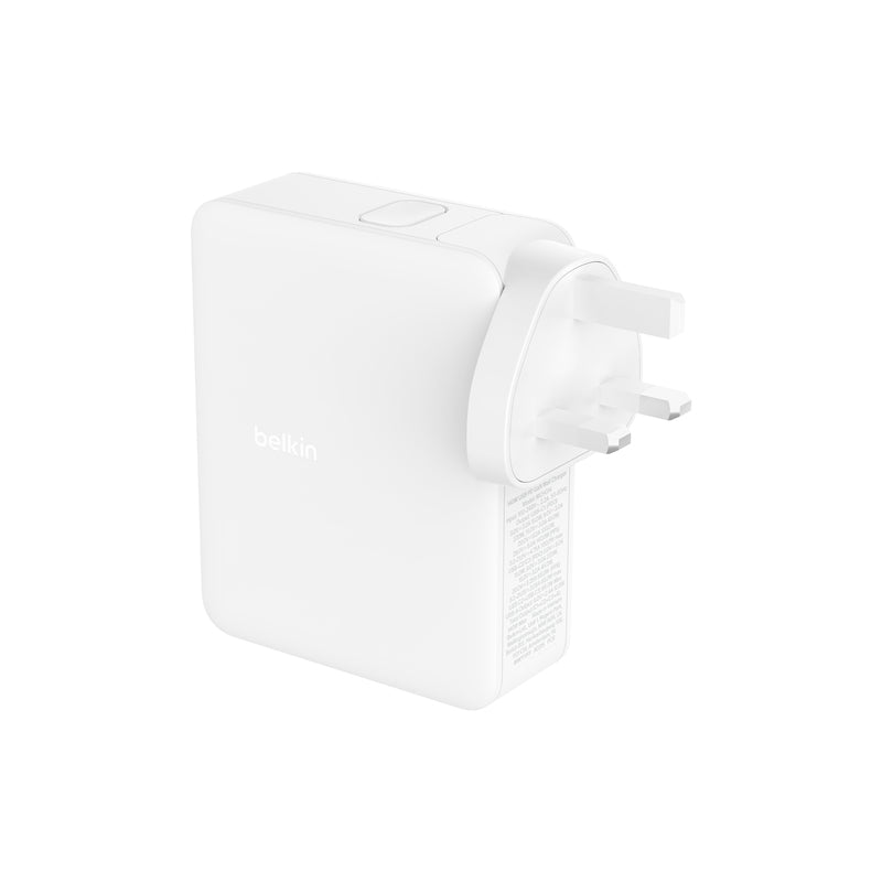 Belkin WCH014myWH BoostCharge Pro 140W 4-Port GaN Wall Charger