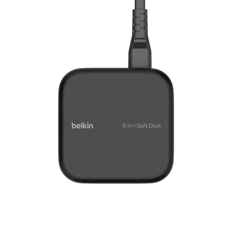 Belkin INC018vfBK Connect USB-C 6-in-1 Core GaN Dock 130W
