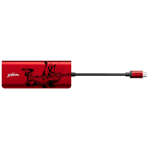 Belkin AVC009qcRD-DY Marvel Spiderman Series Connect USB-C 7-in-1 Multiport Hub Adapter