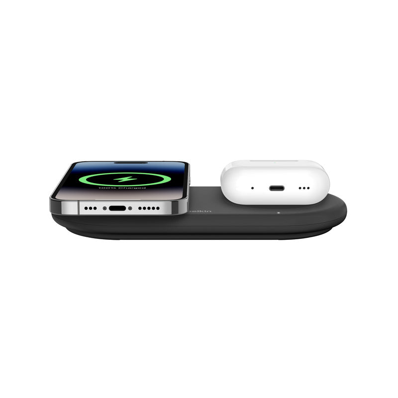 Belkin BoostCharge Pro 2-in-1 Magnetic Wireless Charging Pad with