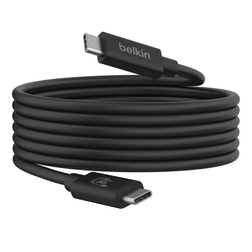 Belkin INZ004bt2MBK 240W + 20GBPS USB4 C to C Cable (Black)