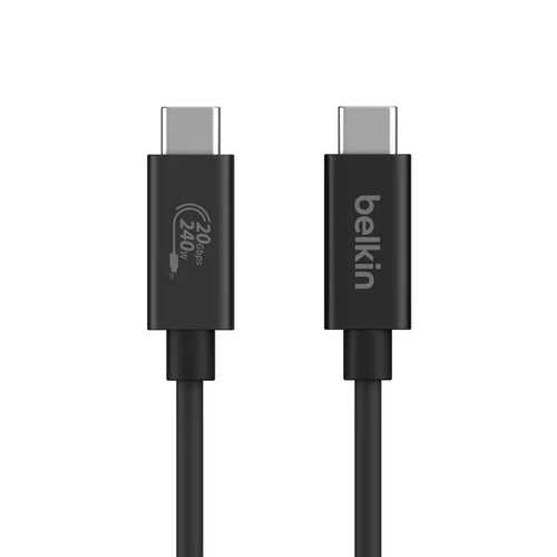 Belkin INZ004bt2MBK 240W + 20GBPS USB4 C to C Cable (Black)