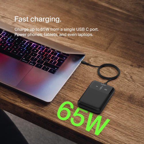Belkin BPB020btBK BoostCharge Pro 3-Port Laptop Power Bank 20K