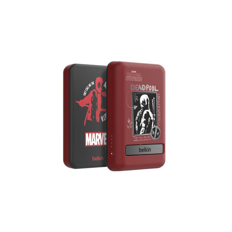 Belkin BPD004qcBR-DY 5000mAh Magnetic + Kickstand PB (Deadpool)