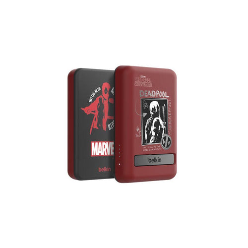 Belkin BPD004qcBR-DY 5000mAh Magnetic + Kickstand PB (Deadpool)