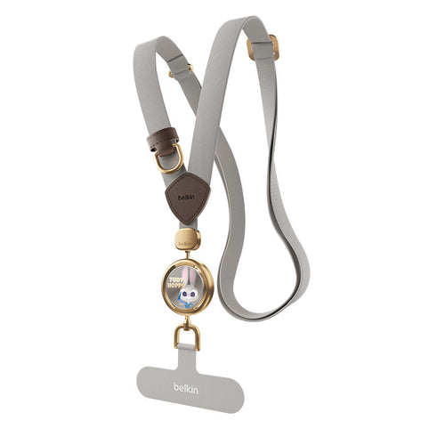 Belkin MSZ001qcOG-DY Phone Strap 14mm Zootopia with Two Plates