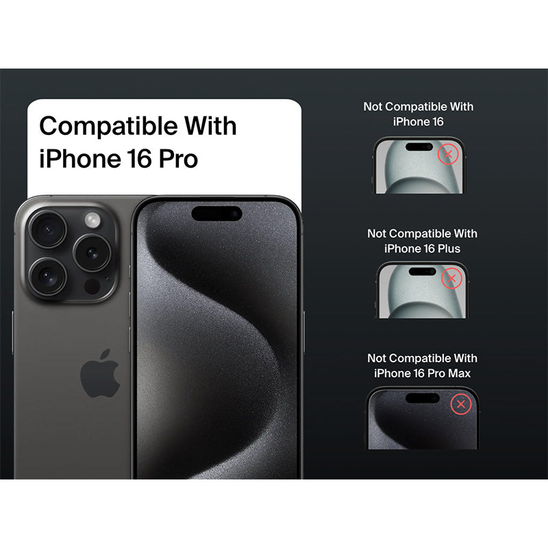 Belkin OVA157fq ScreenForce UltraGlass 2 Treated Screen Protector for iPhone 16 Pro