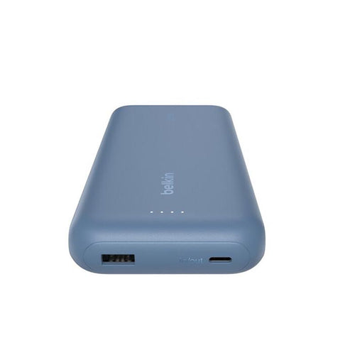 Belkin BPB024fqBL BoostCharge Power Bank 20K with Integrated Cable (Blue)