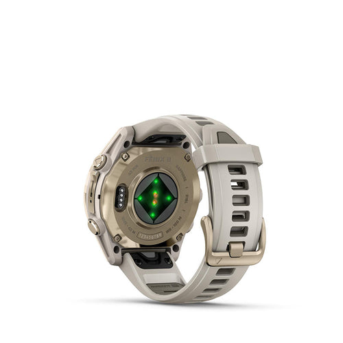 Garmin fenix 8 43mm AMOLED Sapphire/Soft Gold Stainless (FogGrey/Sandstone)