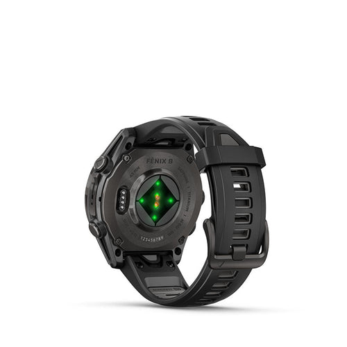 Garmin fenix 8 43mm AMOLED Sapphire/Carbon Grey Titanium (Black/PebbleGrey)