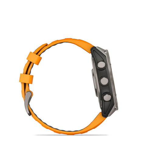 Garmin fenix 8 47mm AMOLED Sapphire/Titanium (SparkOrange/Graphite)
