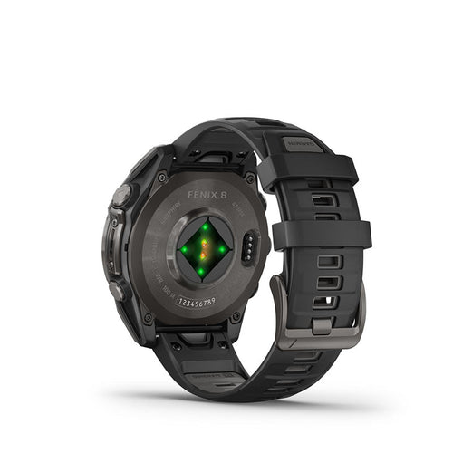 Garmin fenix 8 47mm AMOLED Sapphire/Carbon Grey Titanium (Black/PebbleGrey)