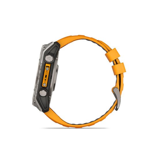 Garmin fenix 8 51mm AMOLED Sapphire/Titanium - (SparkOrange/Graphite)