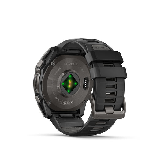 Garmin fenix 8 51mm AMOLED Sapphire/Carbon Grey Titanium (Black/PebbleGrey)