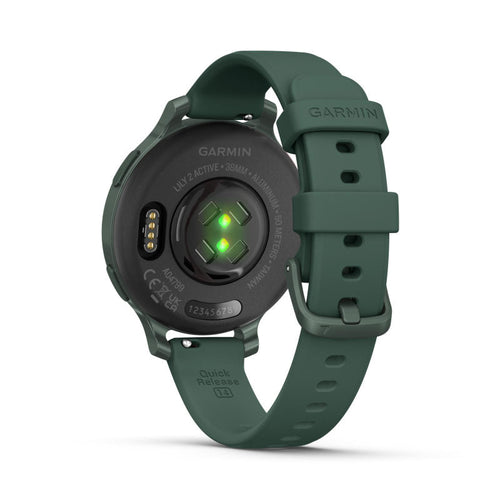 Garmin Lily 2 Active Jasper Green with Green Silicone