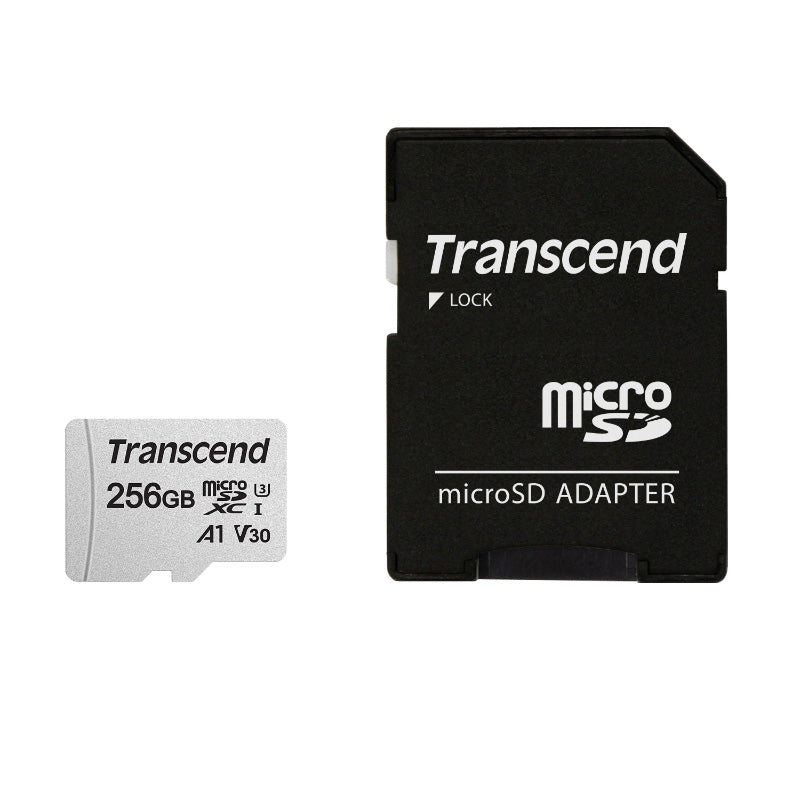 Transcend 300S microSD 95mb/s A1 with Adapter - 256GB