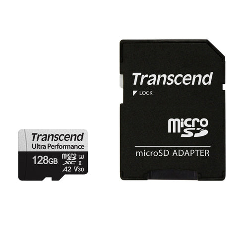 Transcend 340S microSD A2 with Adapter - 128GB