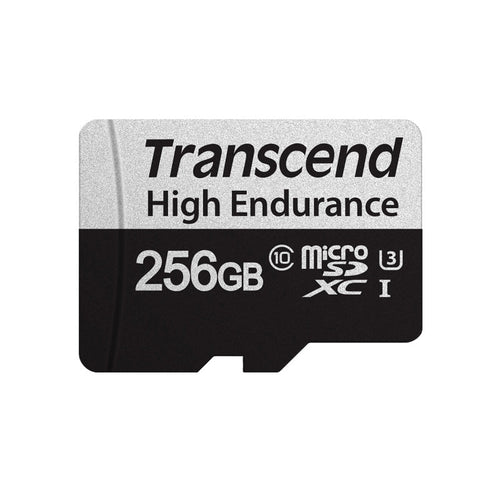 Transcend 350V High Endurance microSD with Adapter - 256GB