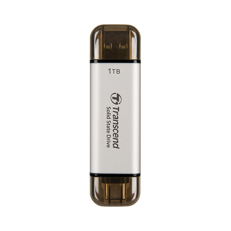 Transcend ESD310S 1TB Portable SSD (Silver)