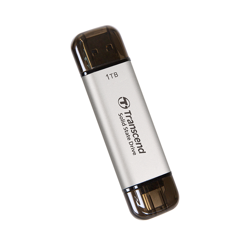 Transcend ESD310S 1TB Portable SSD (Silver)