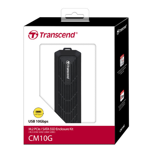 Transcend CM10G M.2 PCIe/SATA SSD Enclosure Kit