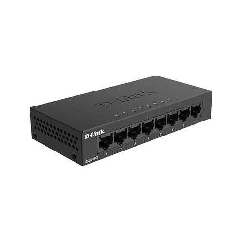 D-Link DGS-108GL 8-Port Gigabit Metal Unmanaged Desktop Switch