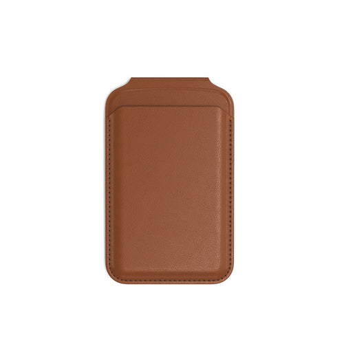 Satechi ST-VLWN Vegan Leather Magnetic Wallet Stand (Brown)