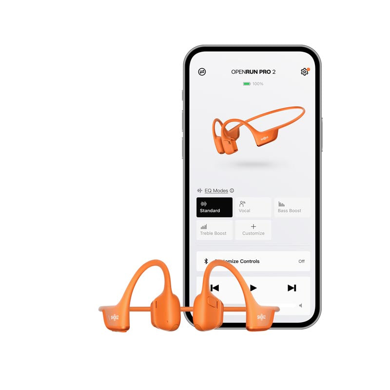 Shokz OpenRun Pro 2 BT Headphones (Orange) – Challenger Singapore