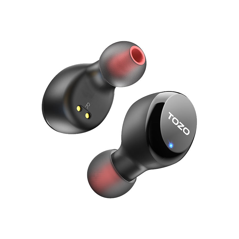 Tozo T6S Waterproof True Wireless Earbuds (Black)