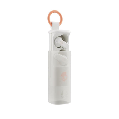 Skullcandy Dime Evo TWS Earbuds (Bone/Orange Glow)