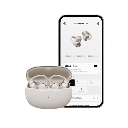 Shokz Opendots One Grey