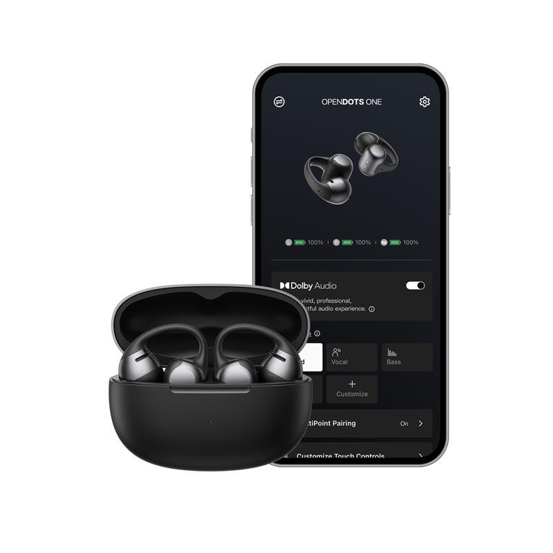 Shokz Opendots One Black – Challenger Singapore