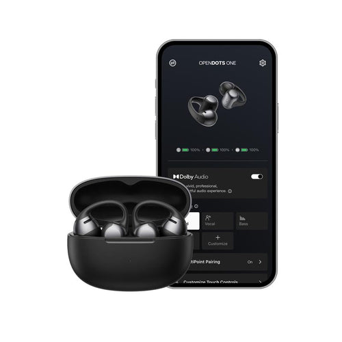 Shokz Opendots One Black