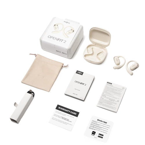 Shokz OpenFit 2 Open-Ear TWS Earbuds Beige